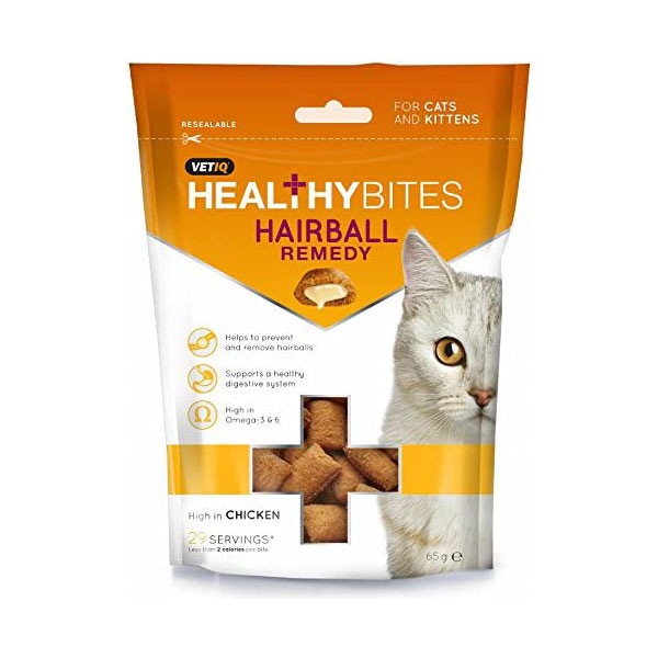 VetIQ Healthy Bites Hairball Remedy Cat Treats